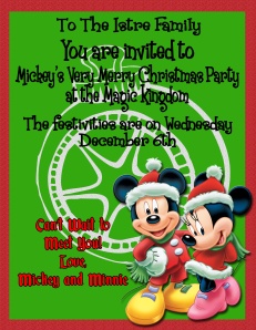 Festive & fun Christmas Party Invite!